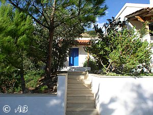 Die Villa Fava mit Terrase